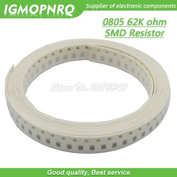 300pcs 0805 SMD Rezistor 62 KB ohm Chip Rezistor 1/8W 62 KB ohmi 0805-62 KB