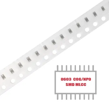 GRUPUL MEU 100BUC MLCC SMD CAPAC CER 0.8 PF 50V NP0 0603 Montare pe Suprafață Condensatoare Ceramice Multistrat în Stoc