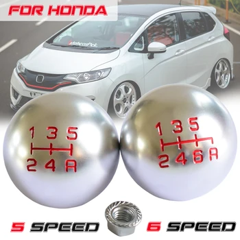 Mingea Forma Manetei Schimbătorului de viteze 5/6Speed Schimbătorului de Viteze Stil Sport se Potrivesc Pentru Honda Civic FN2 Accesorii Auto M10 x 1,5 Aliaj de Aluminiu